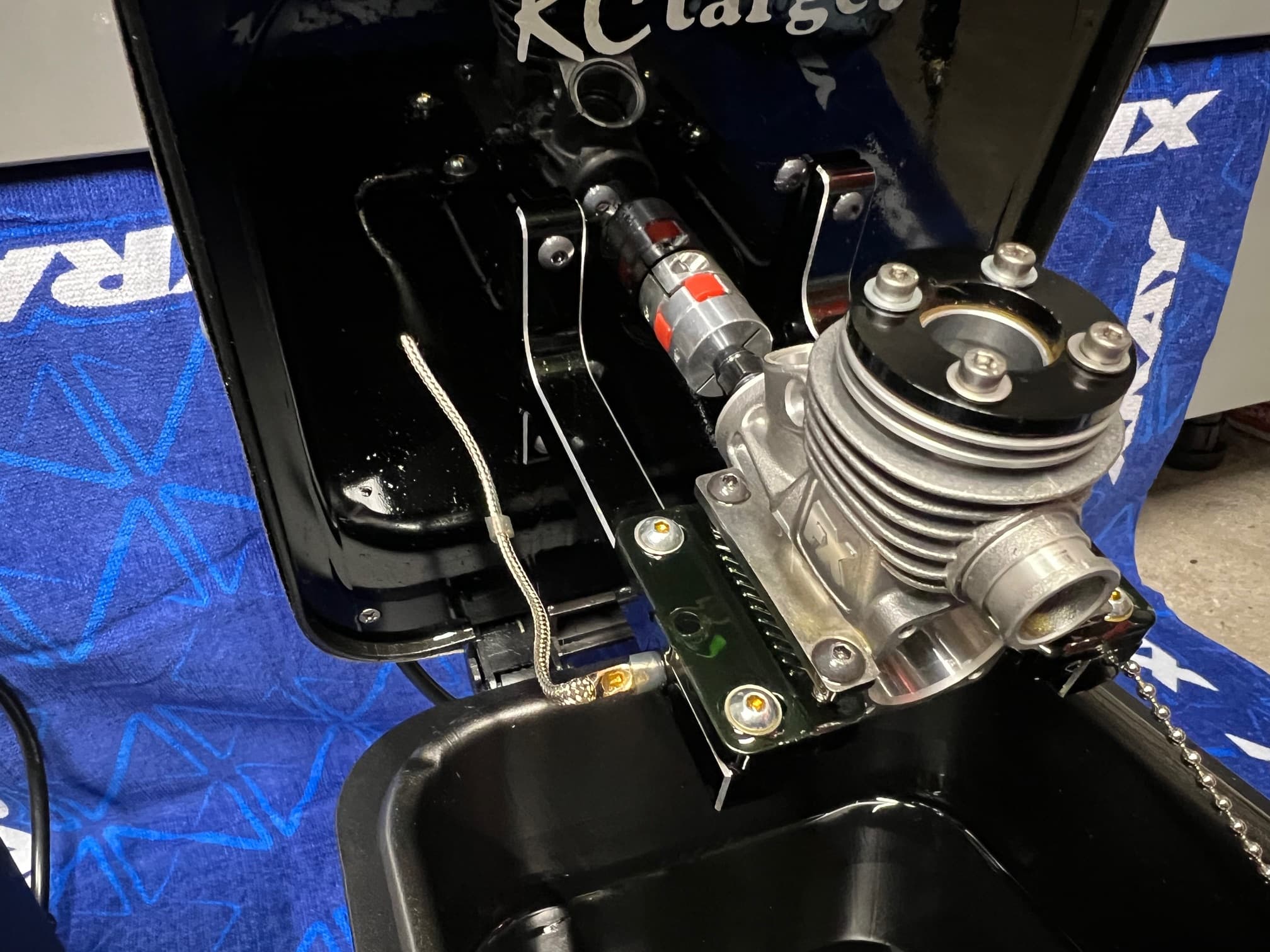 Rodage moteur bain d’huile RC TARGET